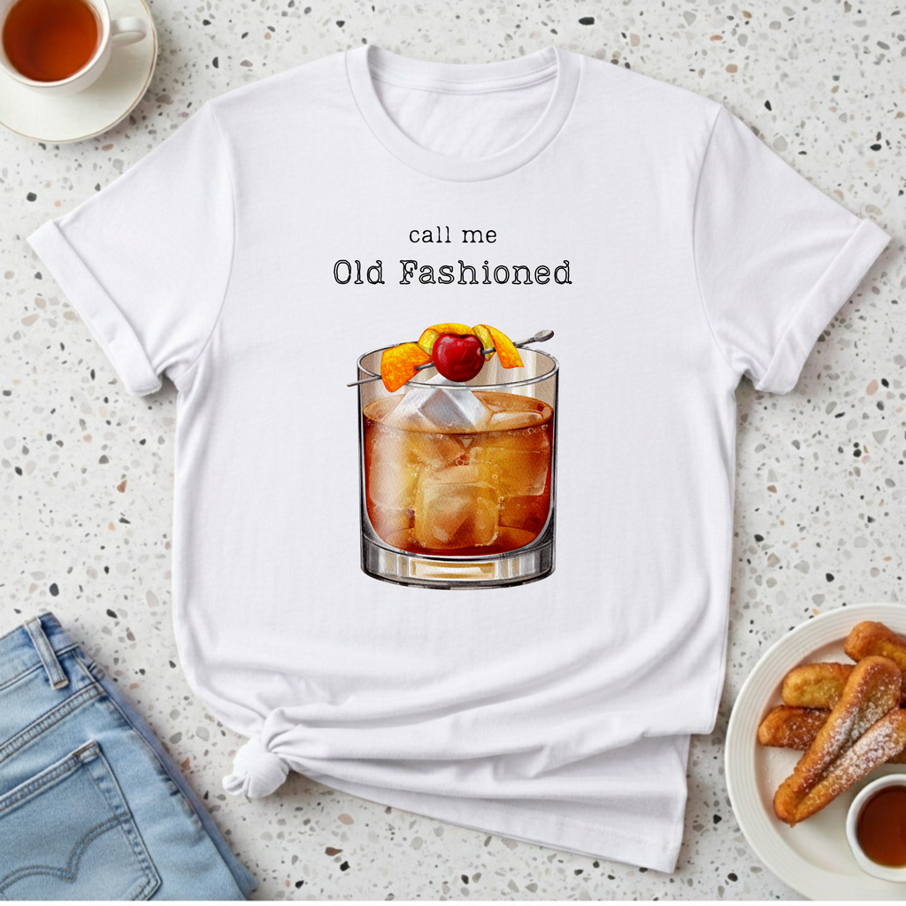 Old Fashioned Cocktail T-Shirt