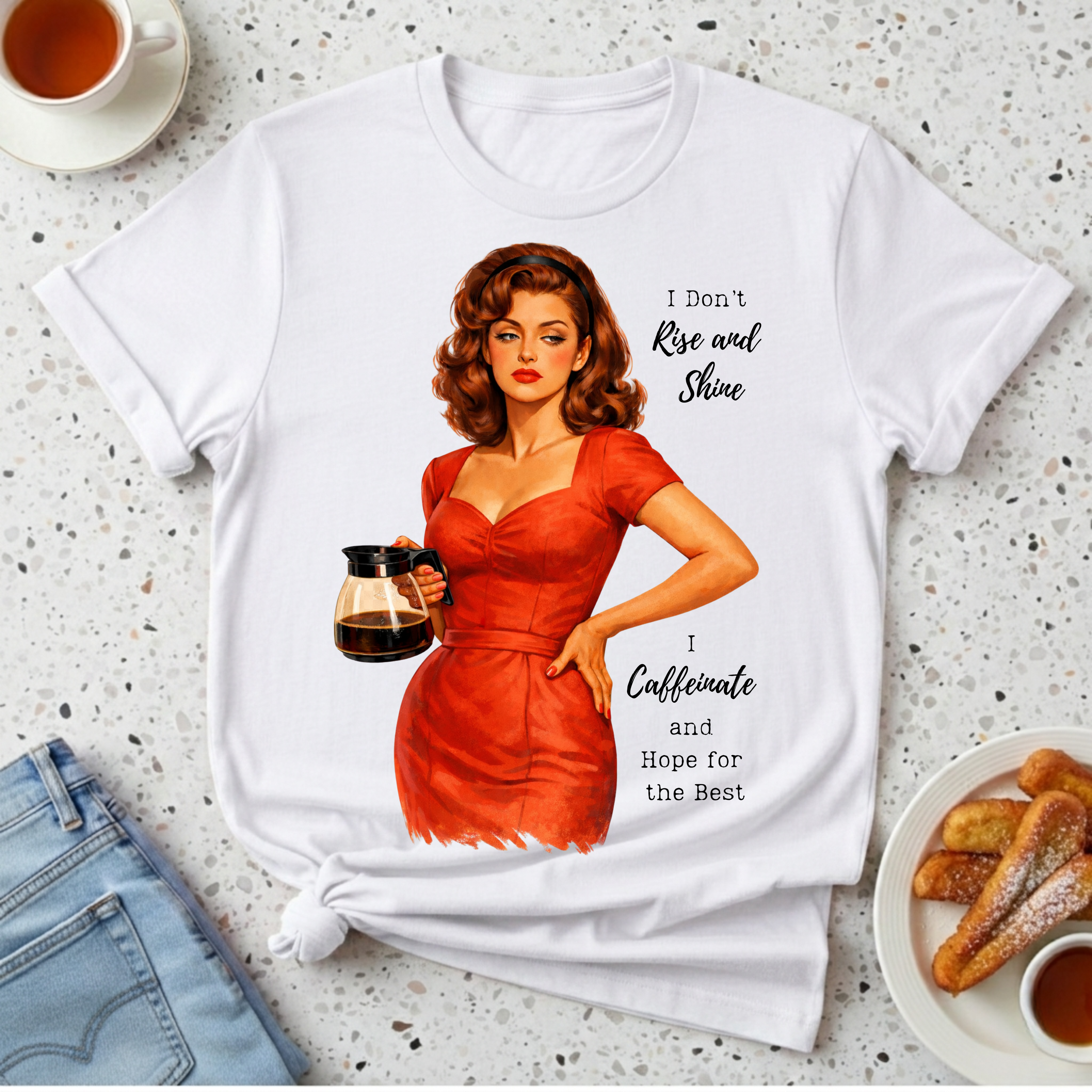 I Don't Rise and Shine T-Shirt