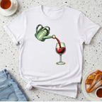 Wine Watering Can T-Shirt