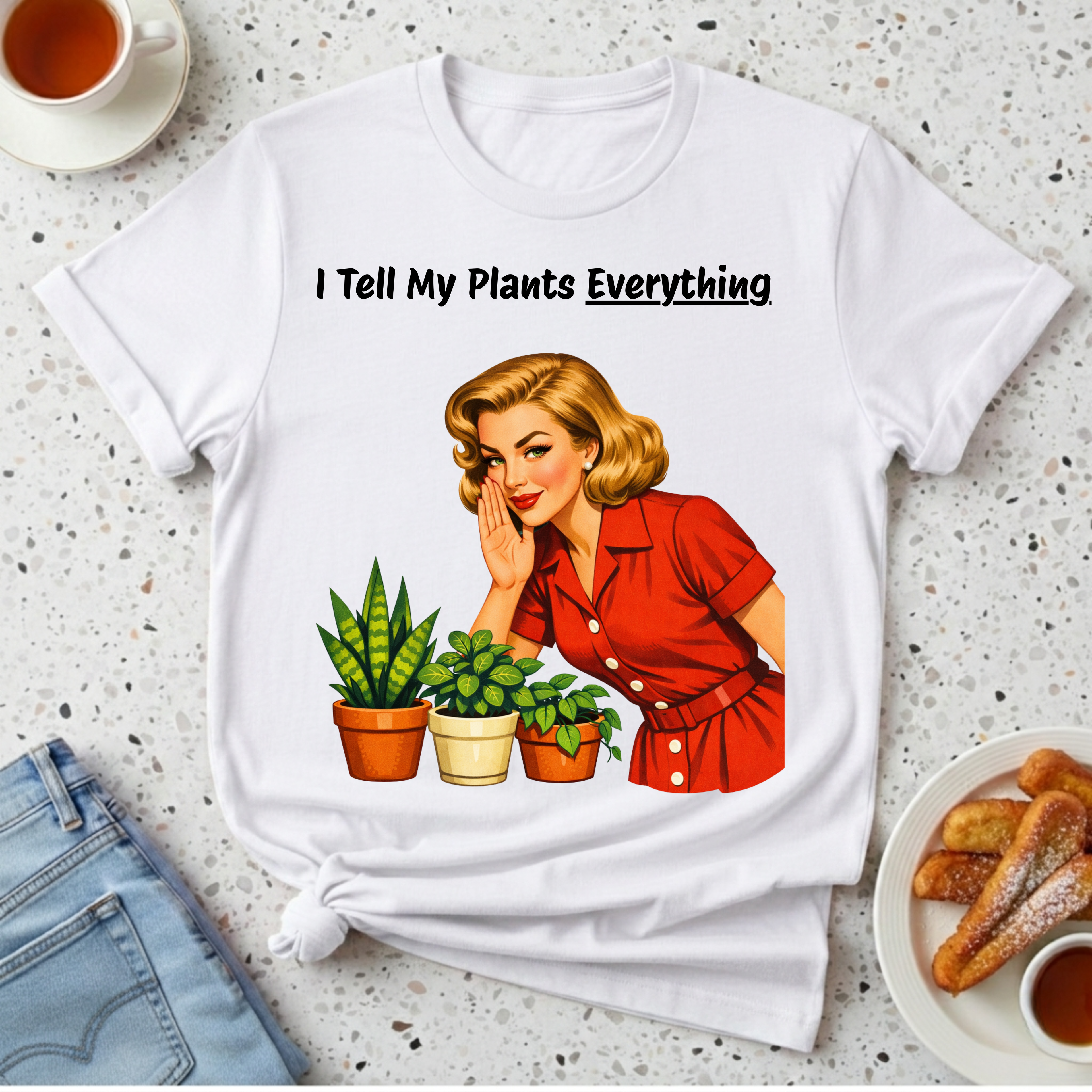 I Tell My Plants Everything T-Shirt
