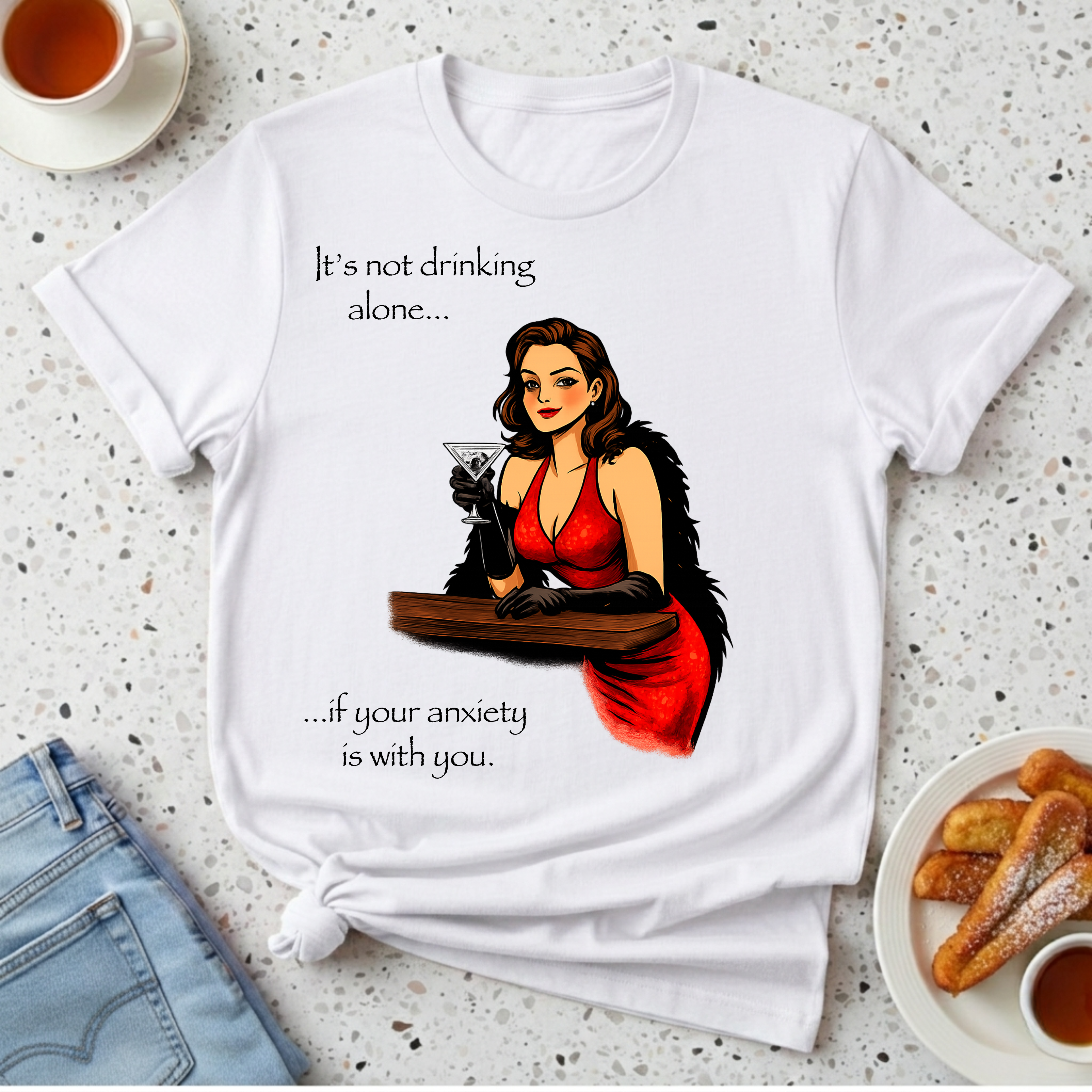 It's Not Drinking Alone T-Shirt