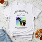 Undiagnosed - Rainbow Zebra T-Shirt